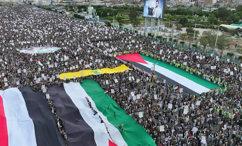العاصمة صنعاء تشهد مسيرة هي الأكبر في المنطقة إحياءً ليوم القدس العالمي